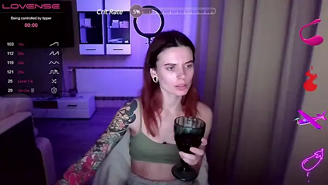 RinaDevil online show from February 7, 2025, 8:53 pm