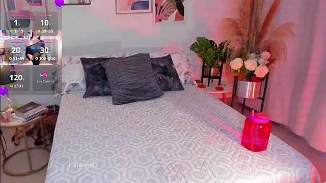 Misslaurenn online show from March 8, 2025, 10:34 pm