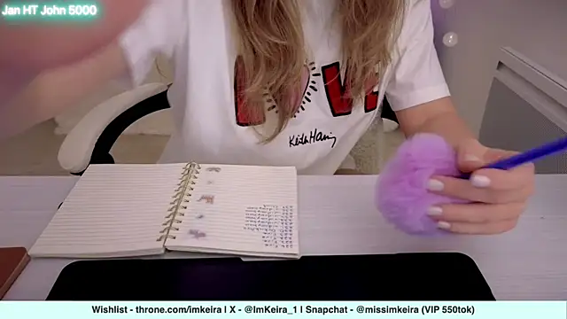 ImKeira online show from January 27, 2025, 7:56 pm