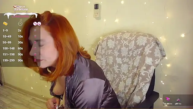 Snapshot of RedHeadSTARx chatting on January 9, 2025, 5:33 pm RedHeadSTARx online show from January 9, 2025, 5:33 pm