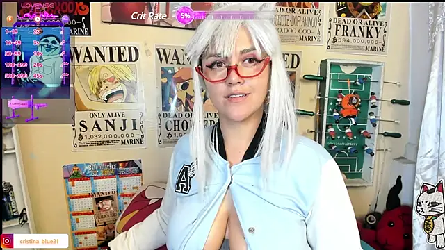 cristina blu21 online show from January 20, 2025, 5:15 am