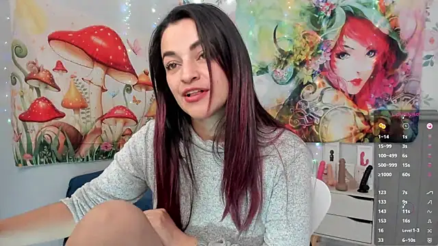 LovelyAzucena online show from January 28, 2025, 5:46 pm