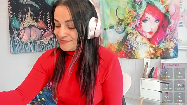 LovelyAzucena online show from March 18, 2025, 2:04 pm