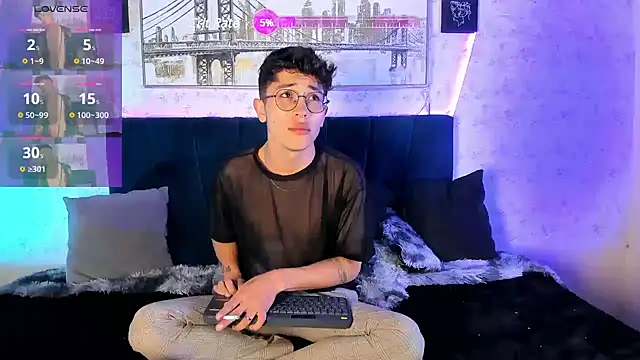 Snapshot of Andrew_thevil chatting on January 12, 2025, 8:25 am Andrew thevil online show from January 12, 2025, 8:25 am