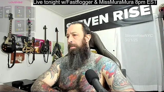 StevenRiseNYC online show from March 21, 2025, 1:01 pm