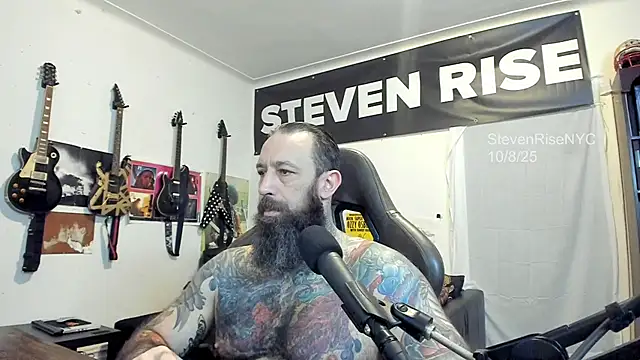 StevenRiseNYC online show from October 8, 2025, 12:36 pm