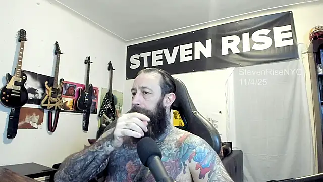 StevenRiseNYC online show from November 5, 2025, 1:38 am
