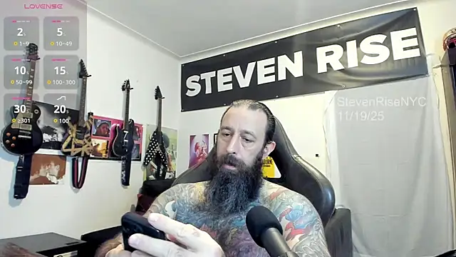 StevenRiseNYC online show from November 20, 2025, 1:39 am