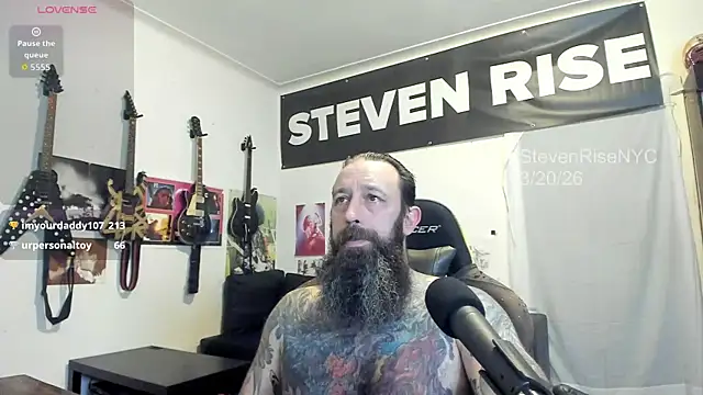 StevenRiseNYC online show from March 21, 2026, 1:32 am