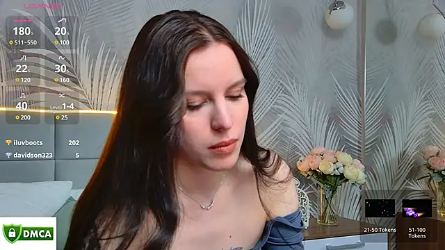 AmaliaBell online show from March 17, 2025, 5:05 pm